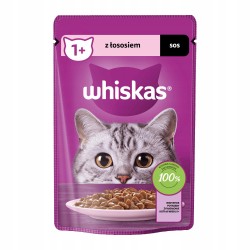 MFP.WHISKAS 85g ŁOSOŚ SOS