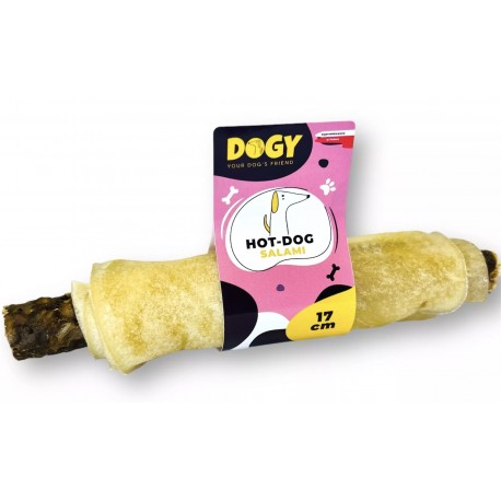 DOGY HOT DOG 17cm ZE ŻWACZEM SALAMI