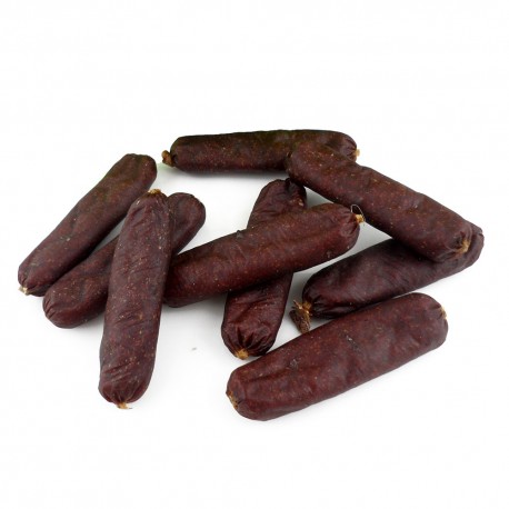 AGILITY SNACKS 500g DRIED BEEF SAUSAGES - suszone kiełbaski wołowe