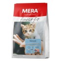 MERA FINEST FIT 10kg KITTEN Z MIĘSEM DROBIOWYM I DZIKIMI JAGODAMI + 2*200g PRZYSMAK GRATIS