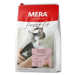 MERA FINEST FIT 10kg SENSITIVE STOMACH Z MIĘSEM DROBIOWYM I RUMIANKIEM + 2*200g GRATIS