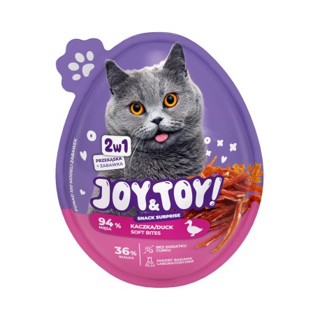 JOY&TOY KOT KACZKA - JAJKO Z NIESPODZIANKĄ