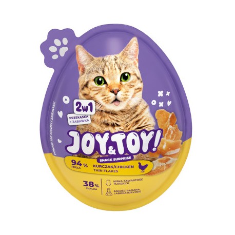 JOY&TOY KOT KURCZAK - JAJKO Z NIESPODZIANKĄ