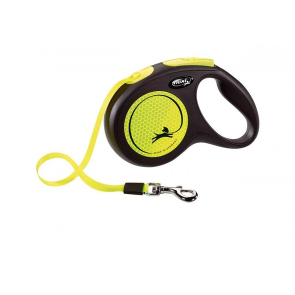 Flexi Neon M taśma 5m 25kg żółta