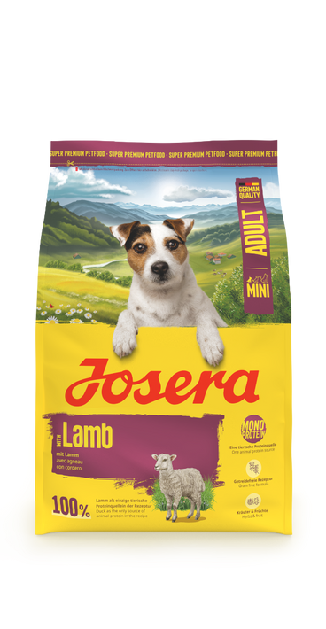 Karma dla małych ras Josera Mini Lamb 10kg