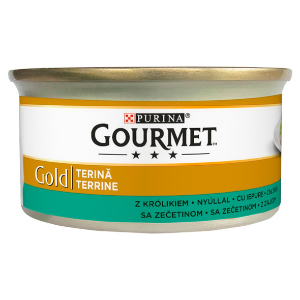 Gourmet Gold Pasztet z królikiem 85g