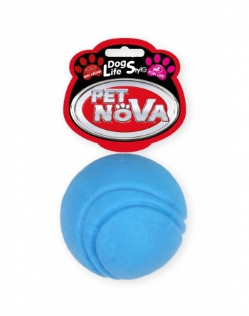 Pet Nova Piłka Twarda Tenisowa niebieska 5 cm