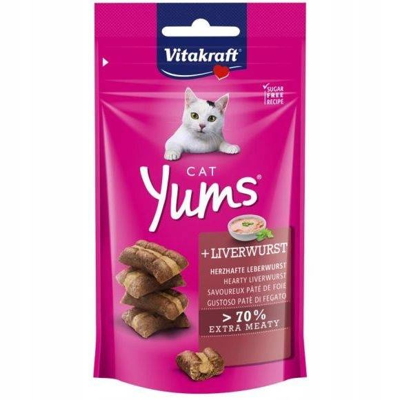 Vitakraft Cat Yums z wątróbką 40g dla kota