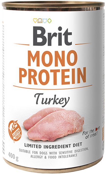 Brit Mono Protein Turkey 400g