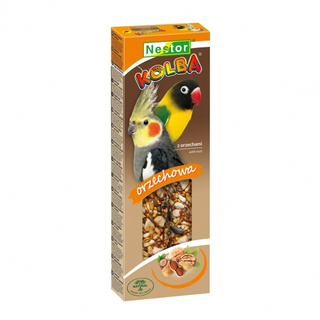 Nestor Kolba Papuga Średnia- Orzechowa 2szt - 115g