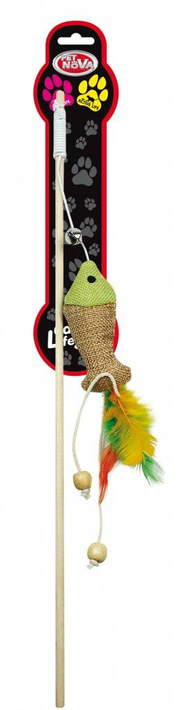 Pet Nova Wędka dla kota z rybką