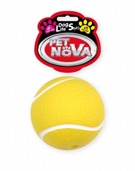 Pet Nova Piłka gumowa tenisowa  7 cm