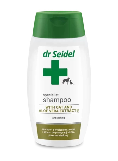 Dr Seidel Szampon  z wyciągiem z owsa i aloesu 220ml
