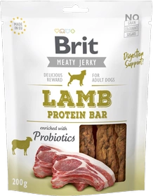Brit Jerky Snack-Lamb Protein bar 200g
