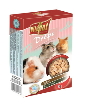 Vitapol ZVP-1034 Dropsy dla gryzoni jogurtowe 75g