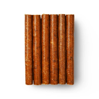 Uniszki Kabanosy Superdogs Skrzydlaty Wojownik 100g z indykiem