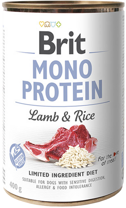 Brit Mono Protein Lamb & Rice 400g