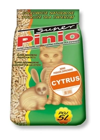 Benek Pino Pelet Drewniany Cytrus 5L