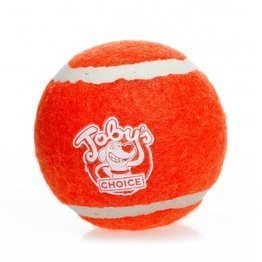 Piłka tenisowa z piszcząca - ZESTAW 2 PIŁEK -Tenis Ball Pet Supplies - śr 6,3cm 