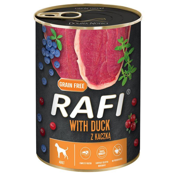 Rafi z Kaczką Pasztet bez zbóż 400g
