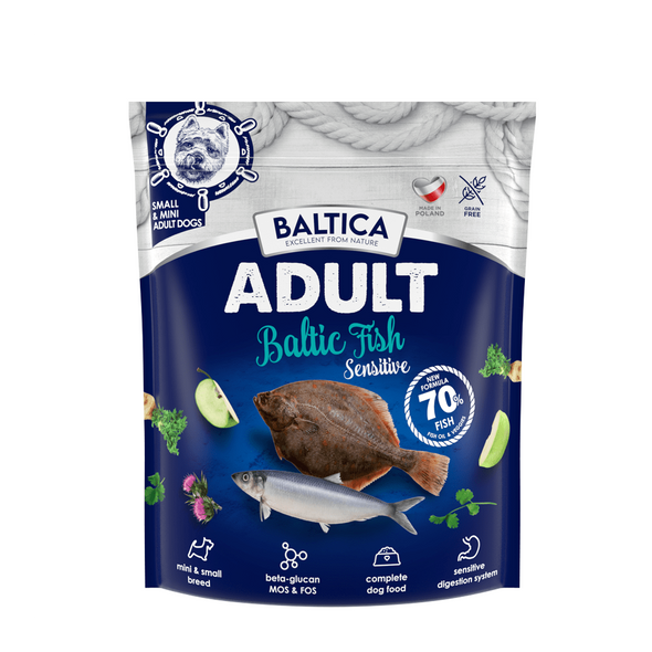 Baltica Baltic Fish Sensitive- małe rasy 1kg