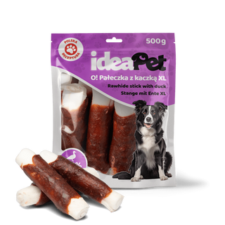 IDEAPET 500g PAŁECZKA Z KACZKĄ XL