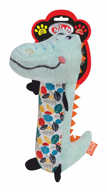 Pet Nova Zabawka Pluszowa Krokodyl z piszczałką 20cm