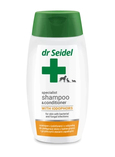 Dr Seidel Szampon jodoforowy z odżywką 220ml