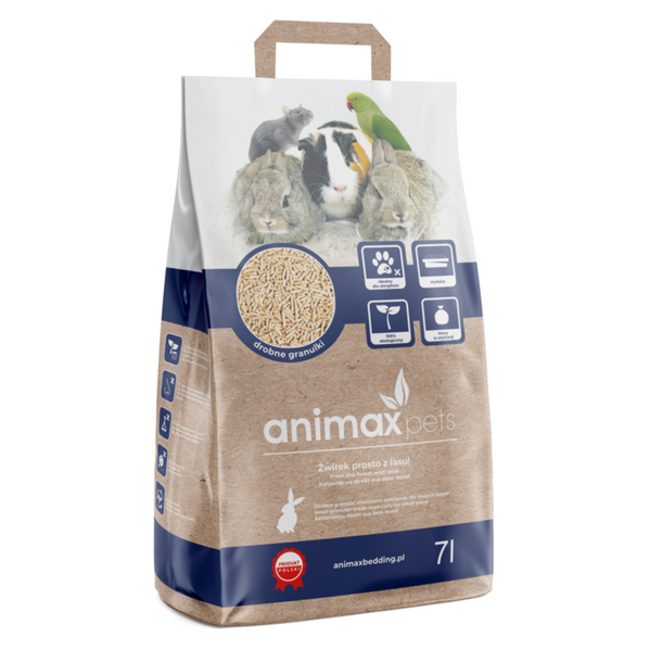AnimaxPets Pellet 4 mm żwirek niezbrylający 7L