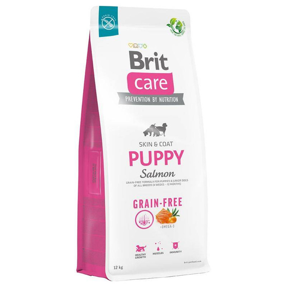 Brit Care Grain-Free Puppy, łosoś 12KG