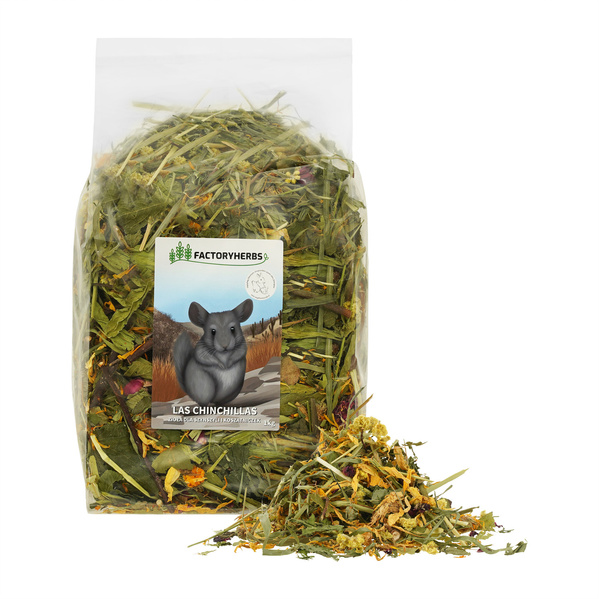 Las Chinchillas mieszanka ziół dla szynszyli i koszatniczek 500g