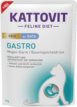 KATTOVIT SASZ 85G-PATE DIETA GASTRO ENTE