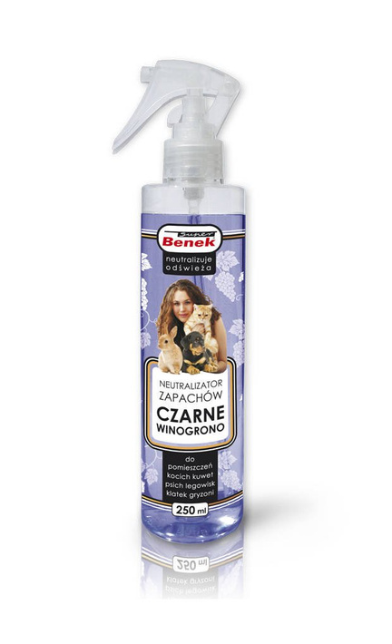 Benek Neutralizator Czarne Winogrona Spray 250ml
