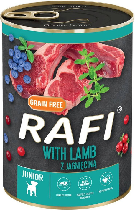 Rafi Junior Jagnięcina pasztet 400g