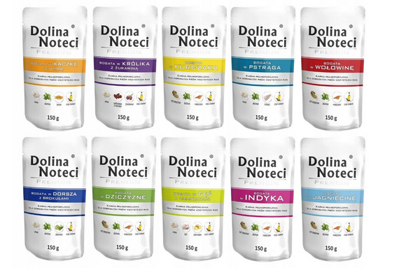 ZESTAW 10x150g Mix SmakówDolina Noteci