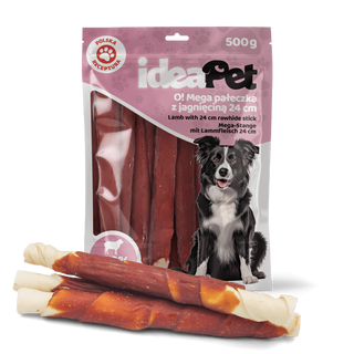 IDEAPET 500g PAŁECZKA MEGA Z JAGNIĘCINĄ
