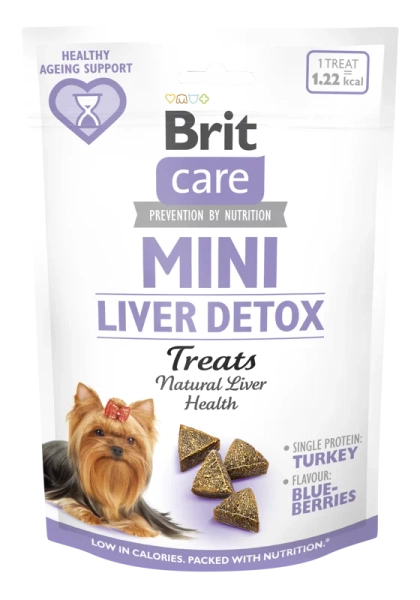 Brit Care Mini Liver Detox 50g przysmak dla psów dorosłych małych ras