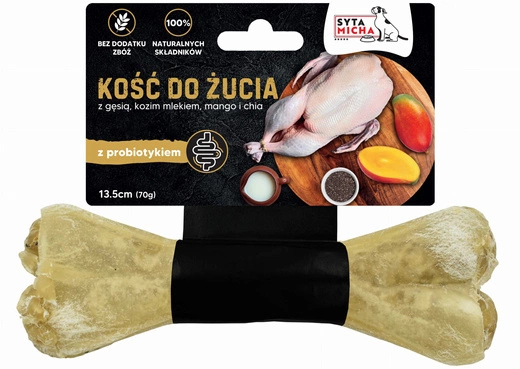 Kość do żucia dla psa z probiotykiem 13,5 cm 