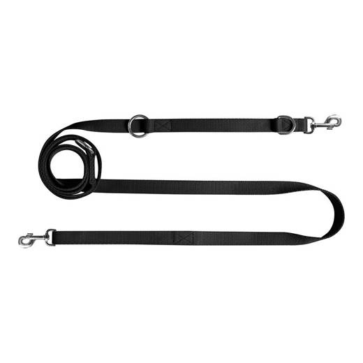 Chaba Smycz taśma regulowana 25 czarna