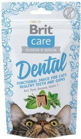 Brit Care Snack Cat Dental 50 g