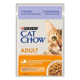 Purina Cat Chow Jagnięcina i zielona fasolka 85g