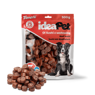 IDEAPET 500g SUSHI Z WOŁOWINĄ