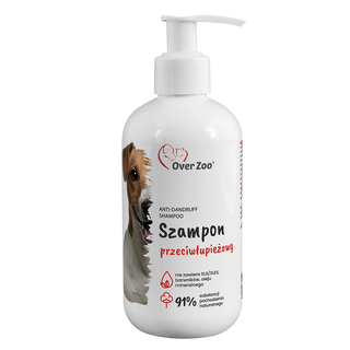 Over Zoo Szampon z cynkiem przeciwłupieżowy 250ml