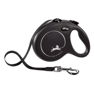 Flexi Classic Compact L czarna (5m) taśma