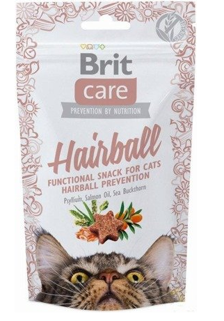 Brit Care Snack Cat Hairball 50 g