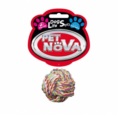 Pet Nova Piłka Sznur 5 cm