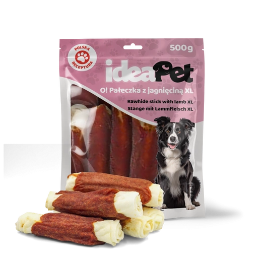 IDEAPET 500g PAŁECZKA Z JAGNIĘCINĄ XL   