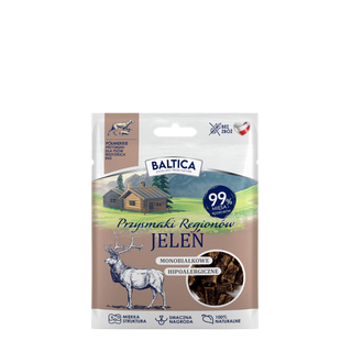 Baltica Półmiękkie przysmaki dla psów z jelenia 30g