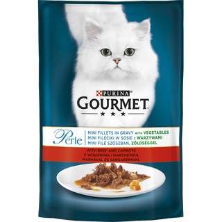 Gourmet Perle Wołowina Marchewka 85g