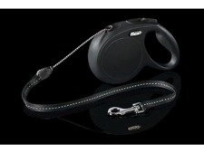 Flexi Classic Cord M czarna (5m - 20kg) linka